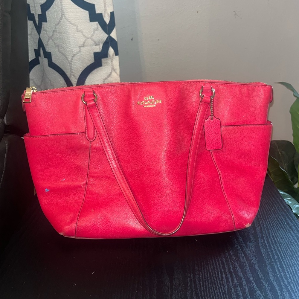 Pink Coach Purse